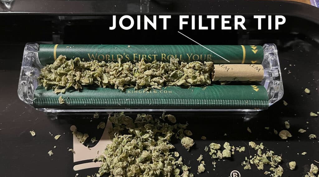 add joint filter tip to roller